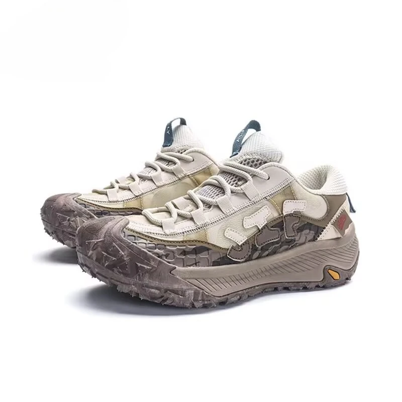 Summer Men's Outdoor Hiking and Mountain Climbing Shoes Anti Slip and Wear-resistant Men's Sports Shoes Breathable Walking Shoe