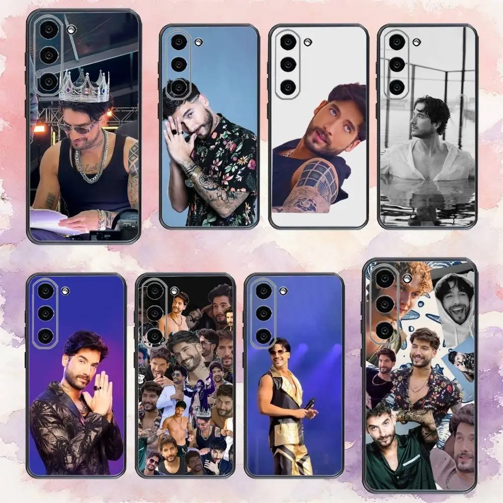 C-Charly Flow  Phone Case For Samsung Galaxy A73,A72,A71,A70,A53,A52,A51,Others Soft Black Cover