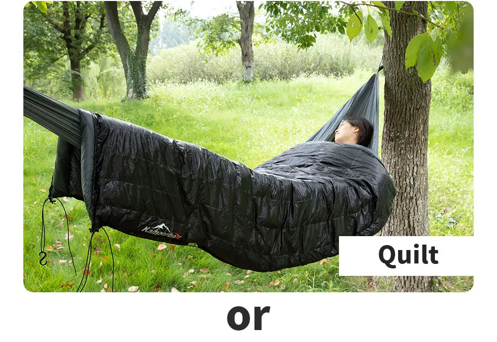 Kamperbox Hammock Quilt Down Quilt Underquilt Sleeping Bag Down Hammock Underquilt Down Camping Quilt Sleeping Bag Tourism Down