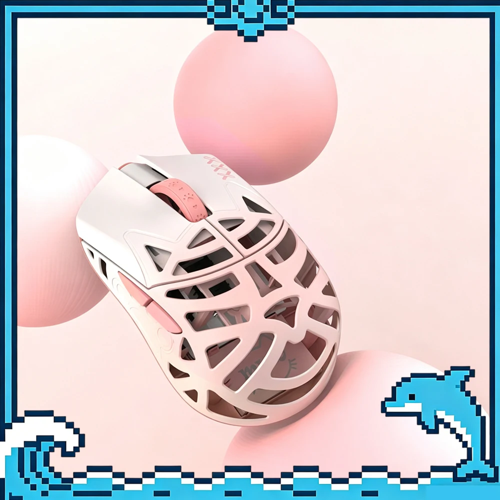 WLMOUSE Beast Miao Ultra-Light Wireless Gaming Mouse  Magnesium Body, PAW3950HS , 8K Polling Rate, Omron Optical, TTC Limitless