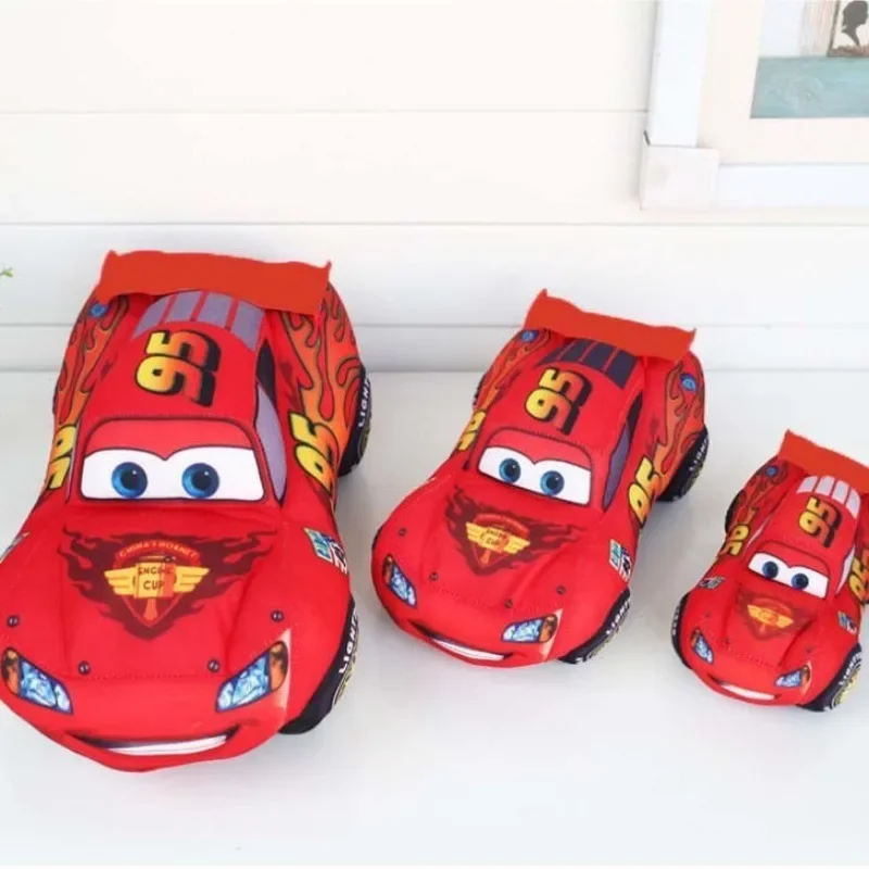 Disney Cars Lightning McQueen Car Children Doll Racing Soft Plush Toy A Perfect Children Doll Throw Pillows Holiday Gifts