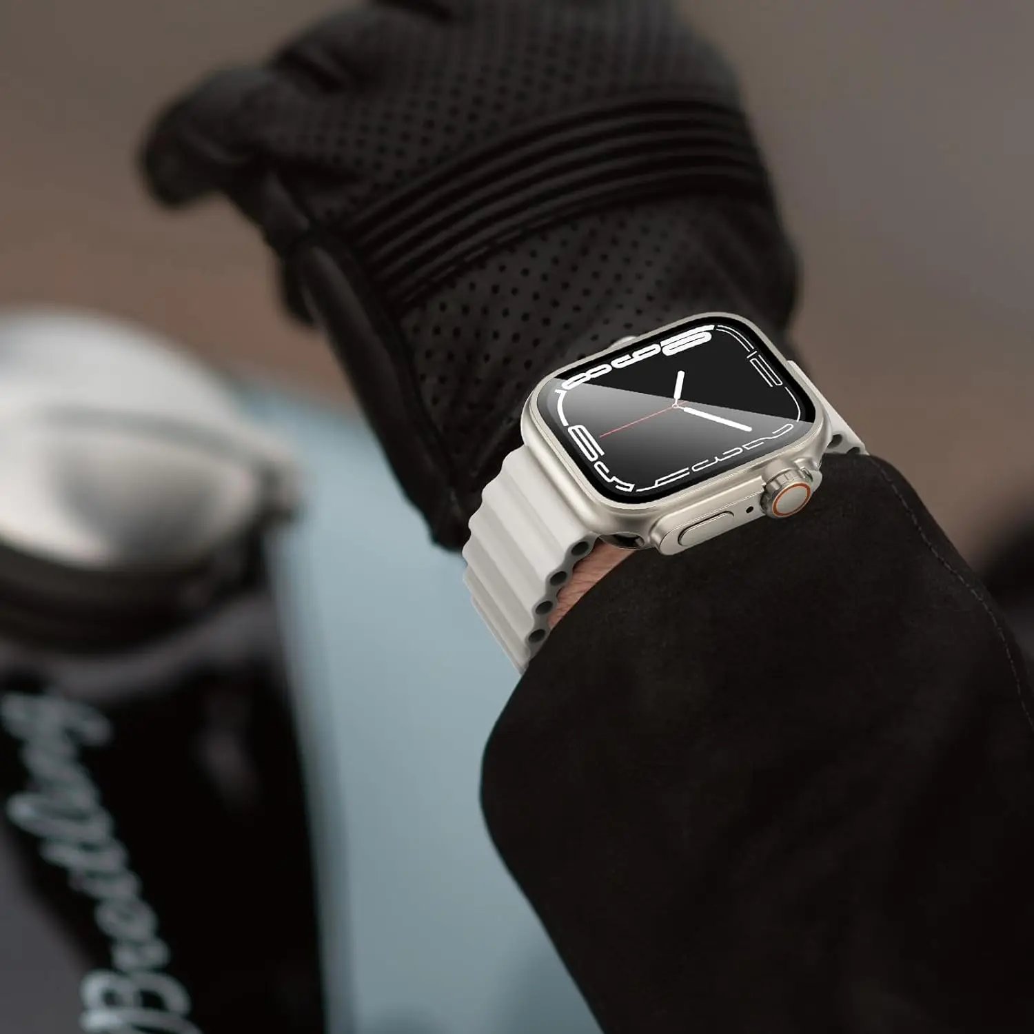 غطاء واقي للشاشة لساعة أبل 44 مللي متر 45 مللي متر 40 مللي متر 41 مللي متر حافظة صلبة من البولي كربونات لسلسلة iwatch 9 8 7 6 5 4 SE تغيير إلى Ultra #6