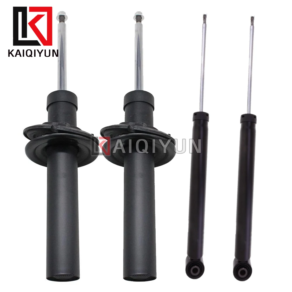 4PCS Front + Rear For Audi Q5 A5 A4 Quattro 2009 - 2017 Air Suspension Shocks Absorber Core Without ADS 8R0413031BE 8F0513035N