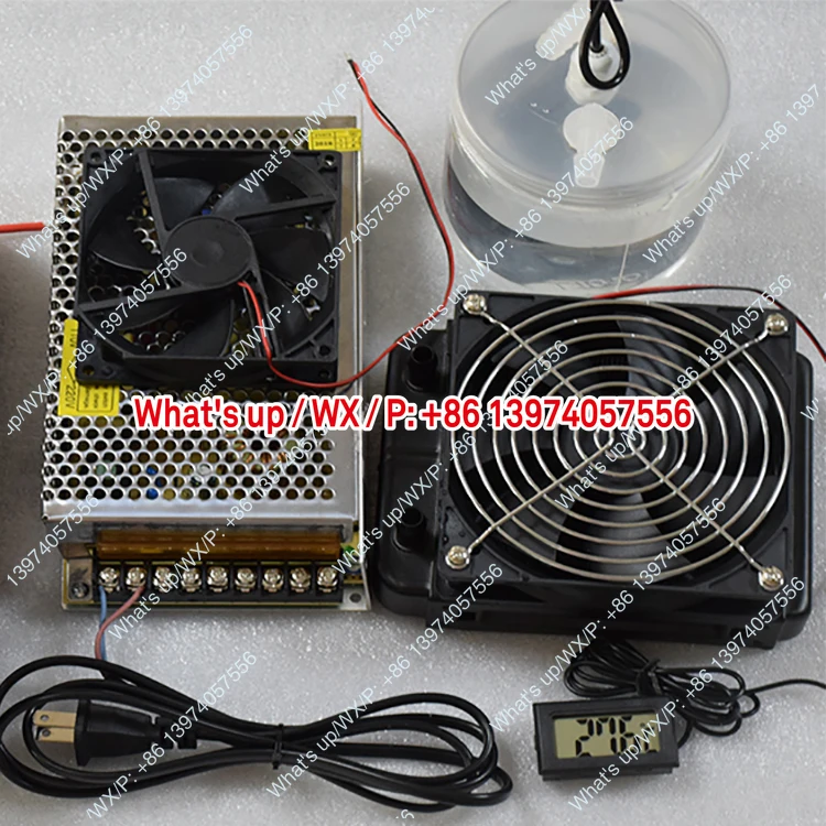DIY electronic car air conditioner 12V semiconductor refrigerator refrigerant small space cooling