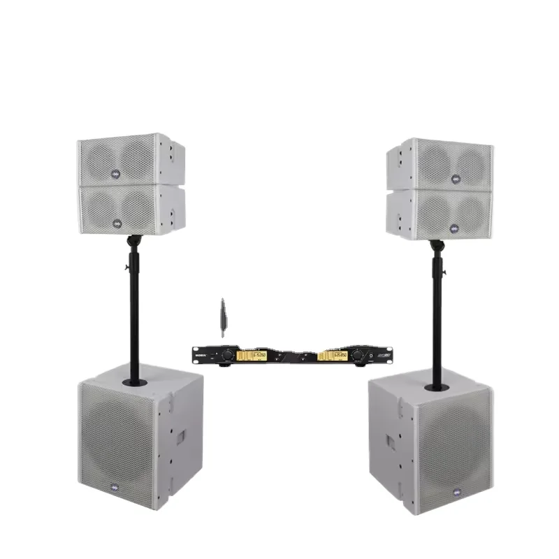 Church Double 5 Inch Powered Small Active Line Arrays Speakers Active Line Array
