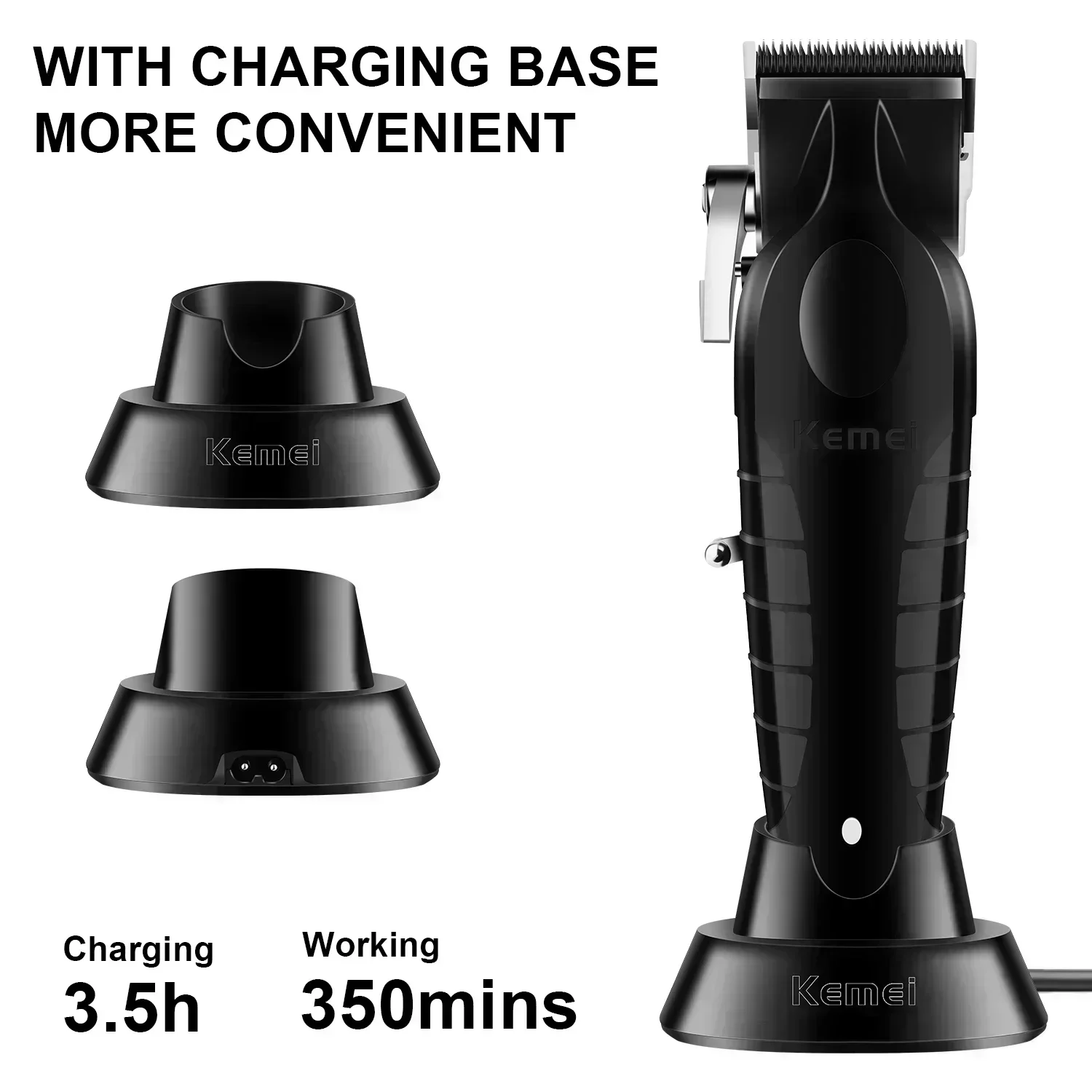 Kemei Hair Clipper KM-2296 Barber Electric Hair Clipper Set Men's Beard Trimmer Hair Cutting Machine Trimmer