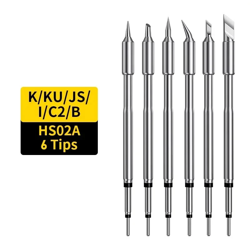 HS-02 Soldering Iron Tip Accessories, Power Supply Cc Cable Soldering Iron Stand Complete Set of Accessories 1pc