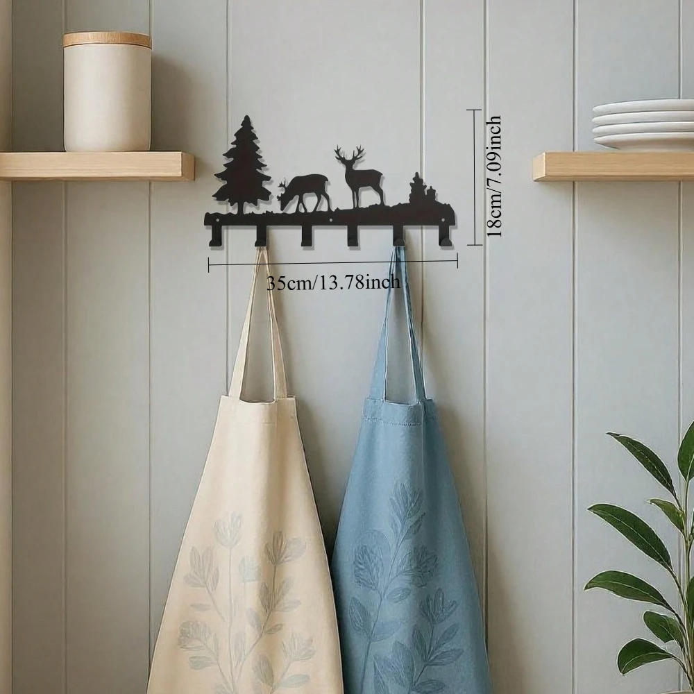 ตะขอแขวนผนังโลหะสีดำด้าน สไตล์มินิมอล แข็งแรง ทนทาน ป้องกันสนิม สำหรับแขวนหมวก กระเป๋า ผ้าเช็ดตัว ดีไซน์ติดผนัง เหมาะสำหรับห้องครัว