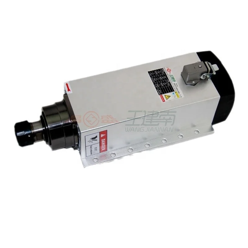 

Рекламный длительный срок службы. Удобный для пользователя водонепроницаемый двигатель шпинделя с ЧПУ с воздушным охлаждением. Различные прочные для сверления подшипников BT30.