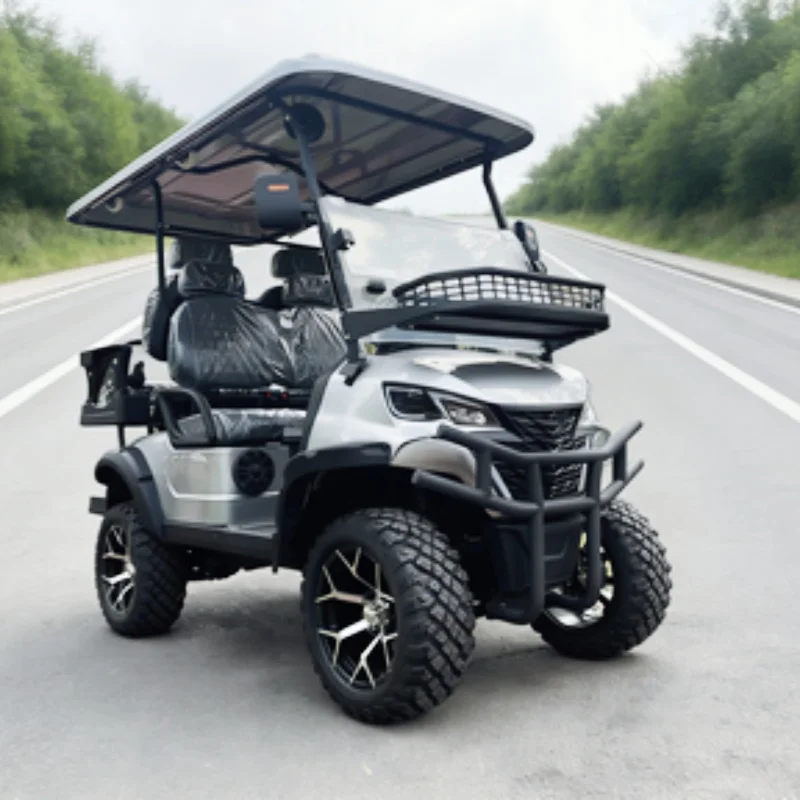 CE Certification New Utility Evolution Electric Buggy Hunting 72V Lithium Battery Electric Golf Cart For Golf Courses & Ranches