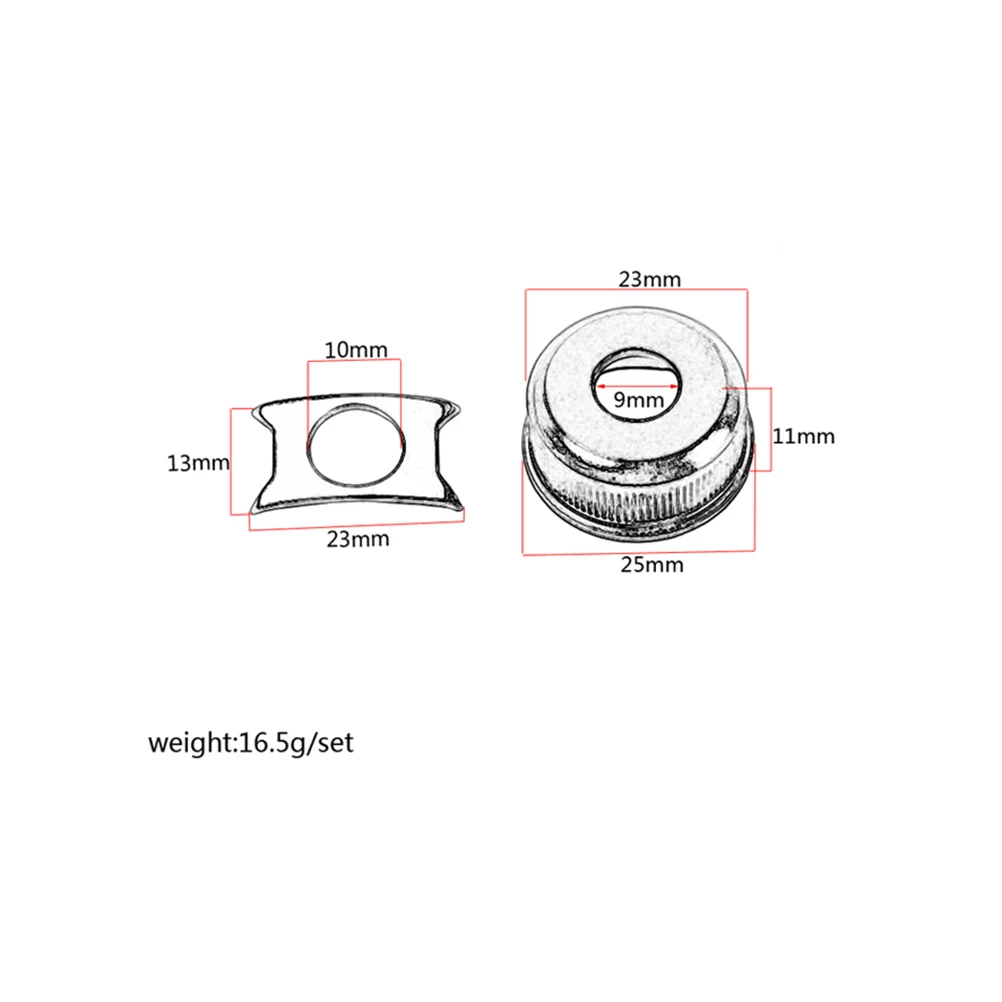 

Electric Guitar Input Output Jack Socket Musical Instrument Parts Metal Base Plate Durable Bass Output Input Jack Socket Glossy