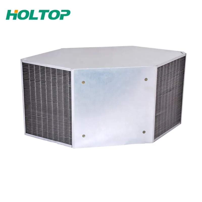 High Efficiency Aluminium sensible cross counterflow heat exchanger core