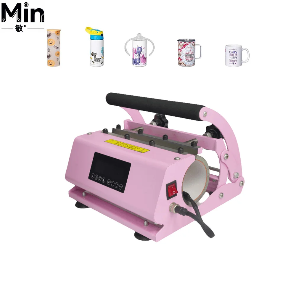 Long Size Tumbler Cups Sublimation Heat Press Machine Insulated Cup Printing Transfer Equipment