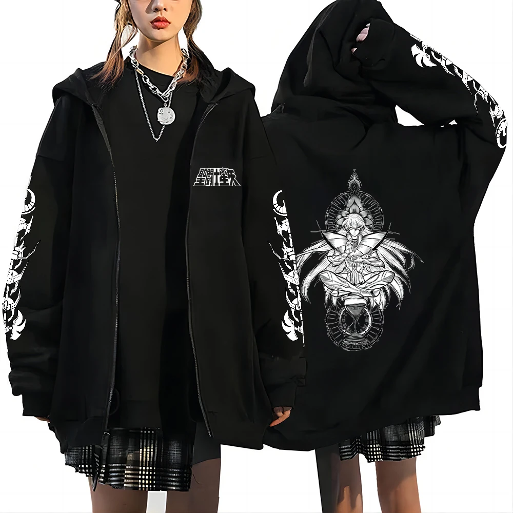 Anime Print Saint Seiya Hoodies Girls/boys Harajuku Popular Hoodie Saint Seiya 3D Sweatshirts Kid\'s Casual Pullover Y2k Clothes