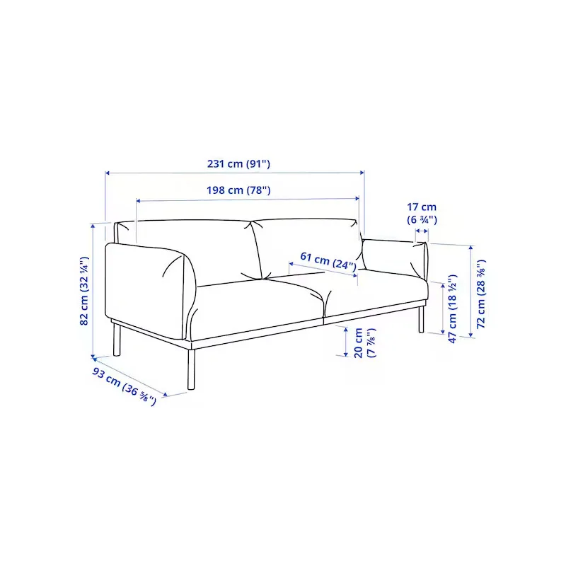 Set sofa dalam ruangan mewah furnitur, sofa hotel kelas atas, kain sofa ruang tamu