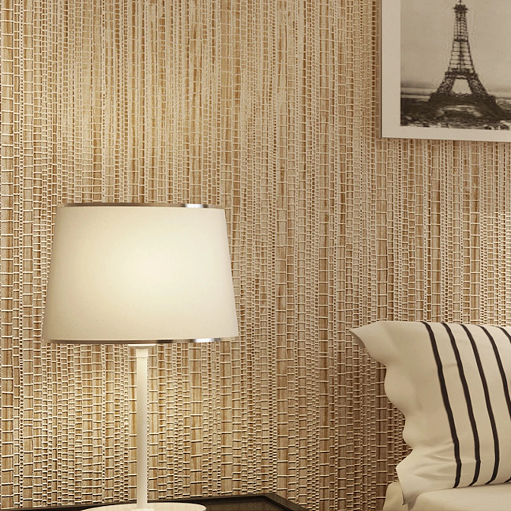 

обои Modern minimalist pure color linen wallpaper beauty salon living room bedroom hotel Flax Grasscloth wallpaper Japanese