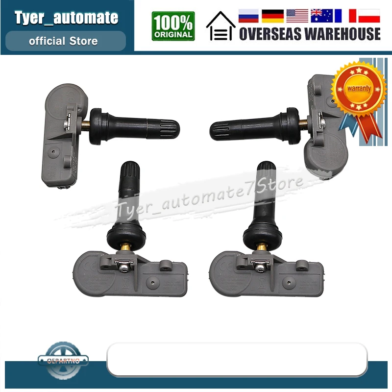 Tire Pressure Sensor 41990-34000 433MHz For Ssangyong Kyron Musso New Actyon Nomad Rexton Rodius Actyon SUT Korando C Sports