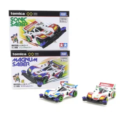 TAKARA TOMY TOMICA Premium Unlimited Bakuso Kyodai Let`s & Go!! Magnum Saber Metal Metal Alloy Diecast Car Model Boys Toy Gift