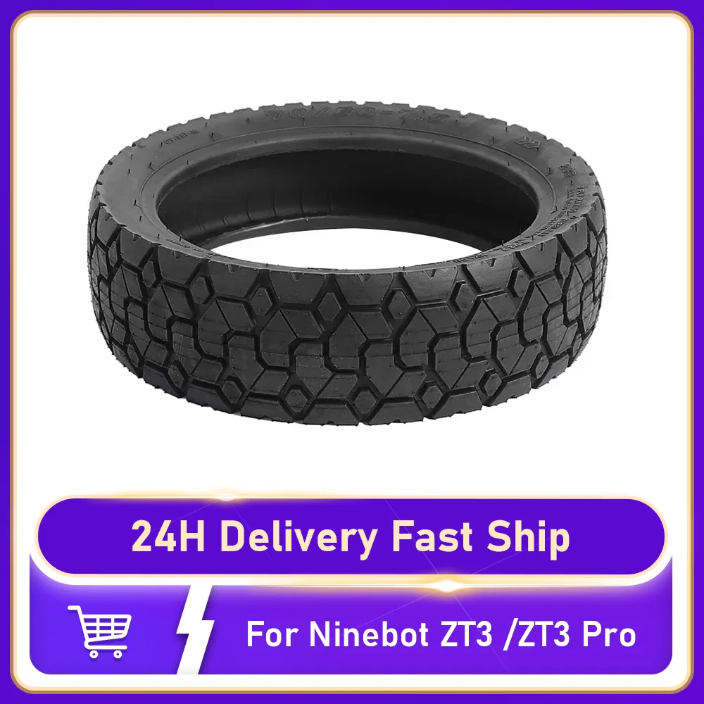 

2PC Tubeless Tire Solid Tire 70 60-7.5 Vacuum Tyre for Ninebot ZT3 ZT3 Pro Electric Scooter 11-inch Trye Wheel Parts Accessories