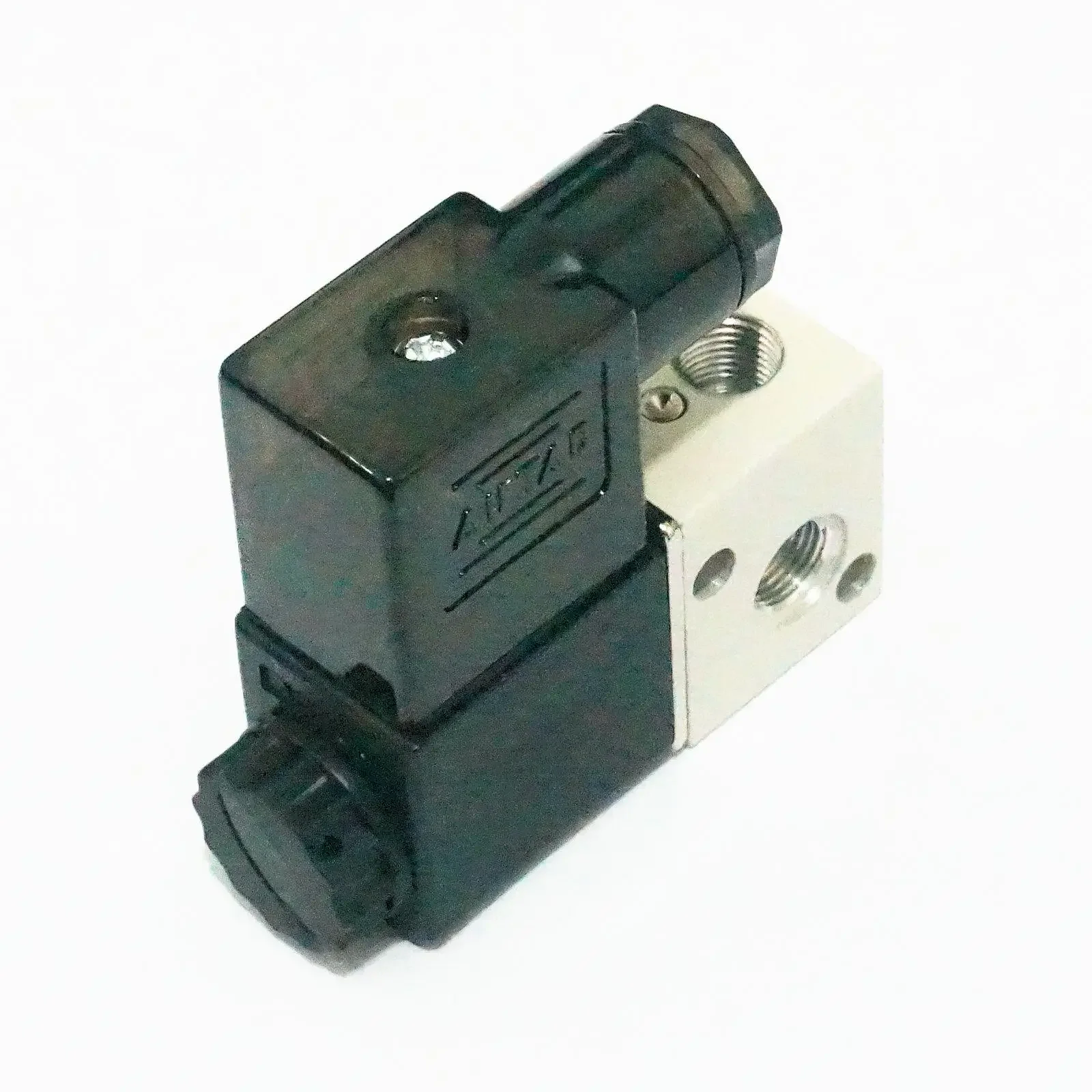 3V1-06 1/8 "BSP مغلق عادة 12VDC 24VAC/DC 36VAC 110VAC 220VAC 380VAC 3 منافذ 2 مواضع صمام الملف اللولبي صمام الهواء لفائف Led