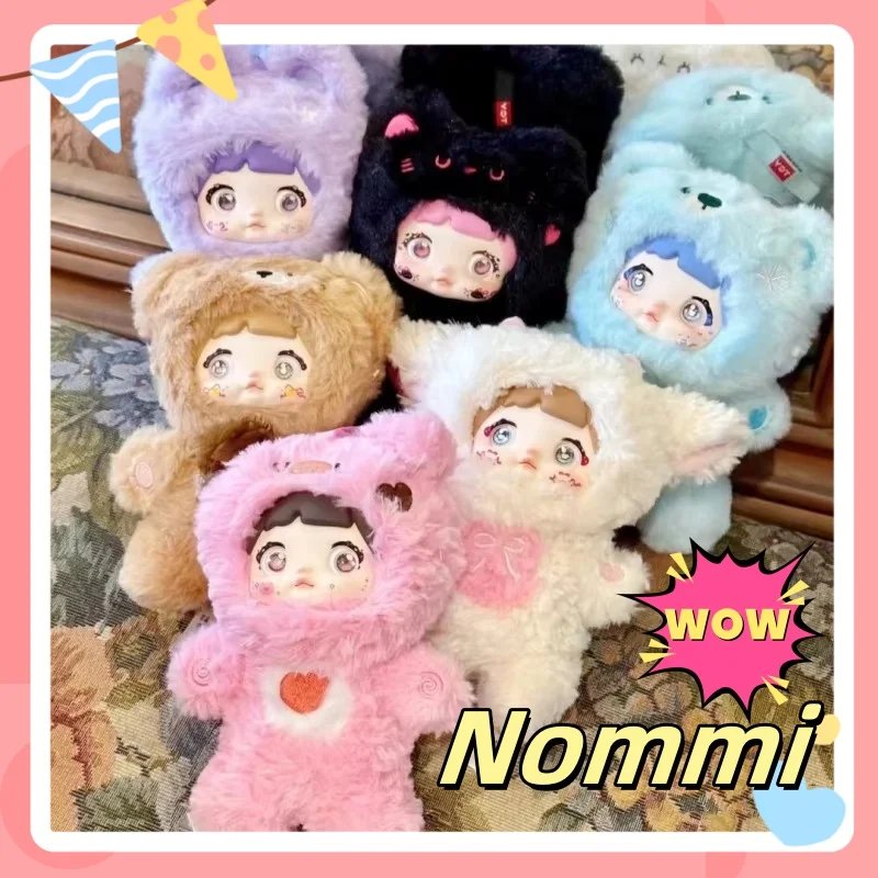 

Mini Nommi Loveliness Never End Series слепая коробка милая виниловая кукла Mystery Bag Kawaii Nommi аниме фигурка сумка кулон игрушка-сюрприз