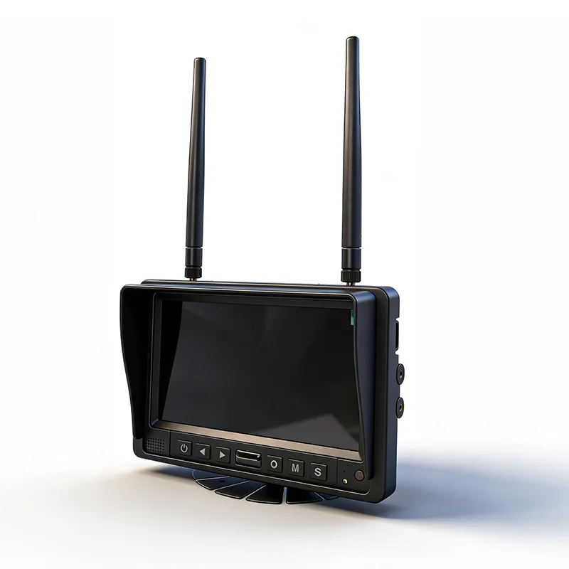 7 inch high definition wireless waterproof vehicle display for bus and truck s