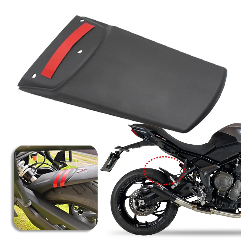 

Motorcycle Accessories Front&Rear Fender Extension Wheel Cover Fit For Tiger Sport 660 Tiger660 2022-2023 Motorcycle Mudguards