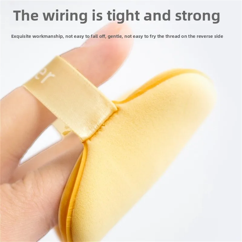 2/6PCS Super Soft Air Cushion Cosmetic Puff Square Butter Makeup Sponge Blender Beauty Foundation Puff Make Up Tools Accessories