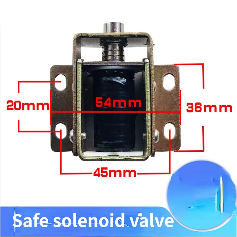 Safe Electromagnet Solenoid Valve Inhalation Electronic Password Safe Accessories 6v Electronic Door Lock General Accessories