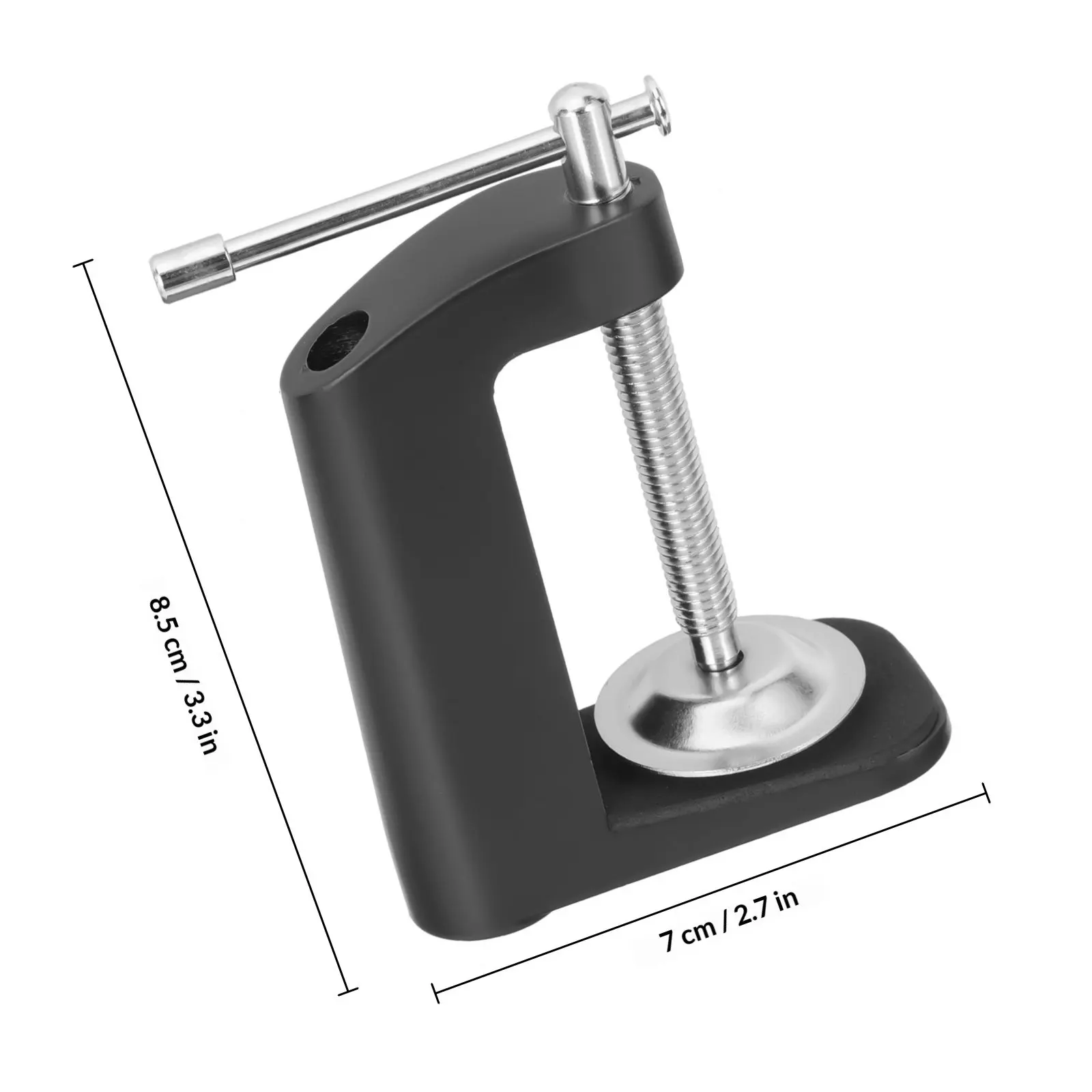 C Clamp Table Lamp Desk Mounting Clamp Heavy Duty Metal Retaining Clip for Microphone Stand Table Desk Clip Holder