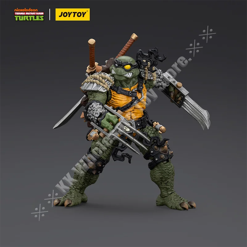 PRE ORDER JOYTOY 1/18 TMNT Slash Action Figures Shadow Jaeger Squad อะนิเมะทหารที่กําหนดเอง
