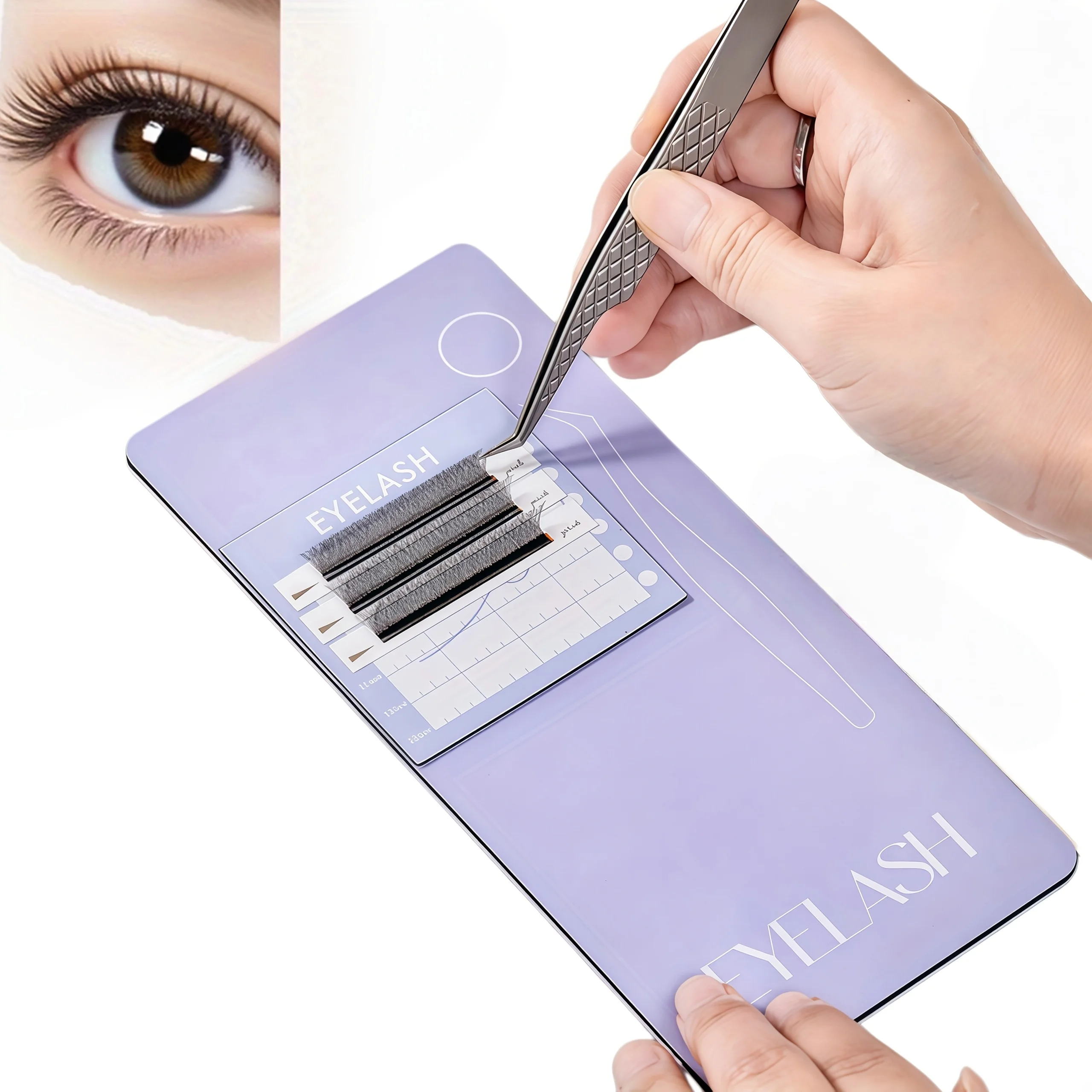 3pcsProfessional Magnetic Eyel - огляд і ціна Eyelash Extension Menu