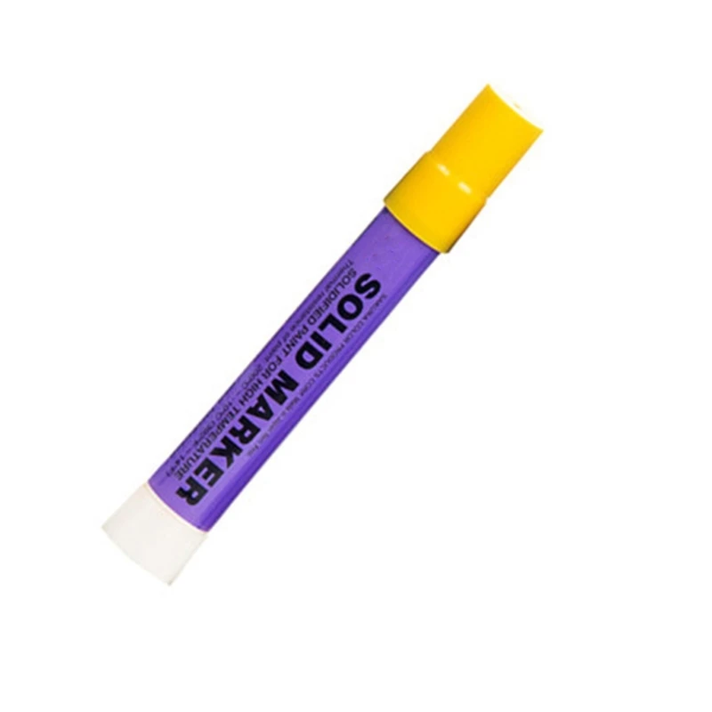P82A Fade Resistant Paint Marker Industrial Use On Rubber Glass Surfaces Smooth Writing Friendly Plastic Construction