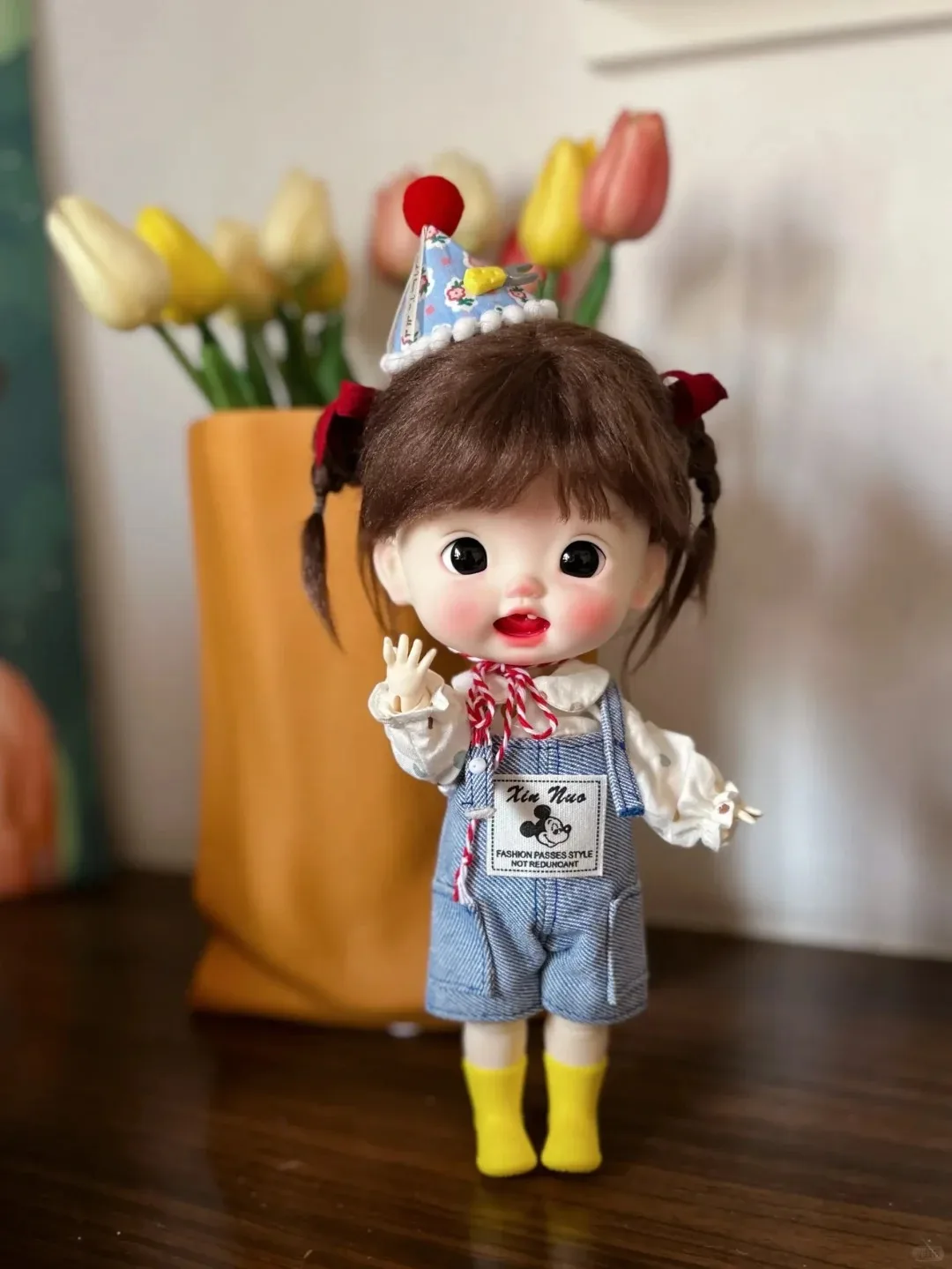 2026 QBaby bjd sd Doll Store 1/6 Girl Smile nuonuo Resin Toy Birthday Gift diy put in stock makeup