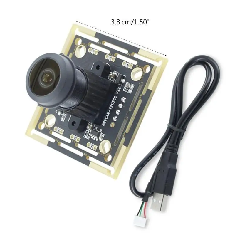 Y1UB OV9732 Camera Module Board 720P 1MP 60°/160°/180° Adjustable Manual-focus MJPG/YUY2 for Face Recognition Projects view 6