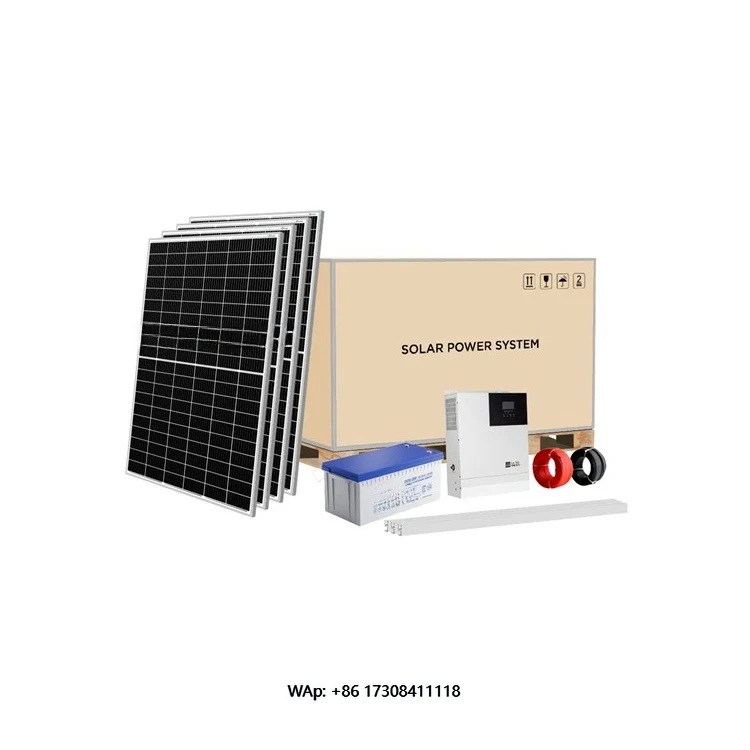 Off-grid solar system 5KW 10KW hybrid home PV panel kit with battery and inverter PV project