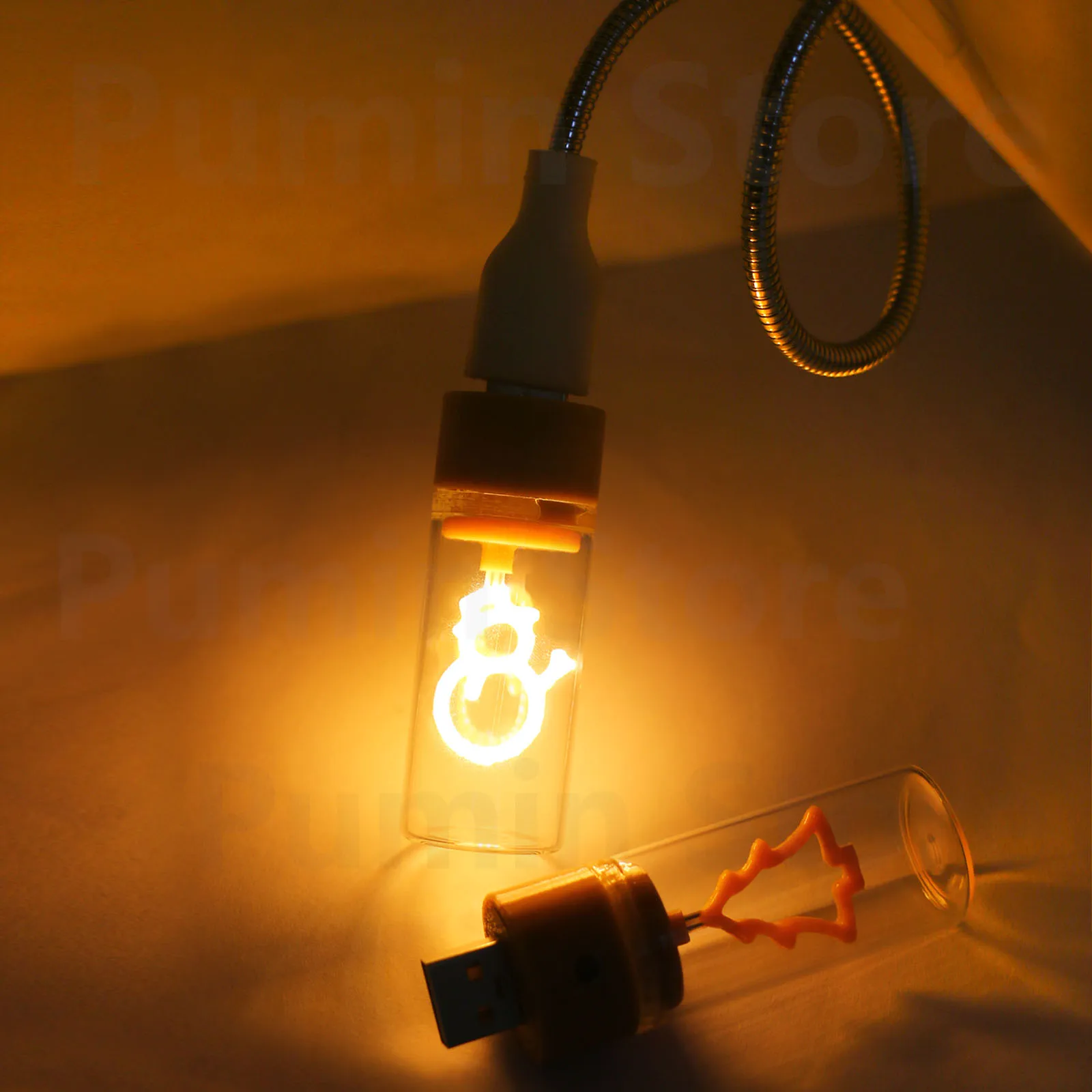 

A Set LED 5V USB bulb+USB extension cable freely bendable LED creativity Bead New Year Christmas Atmosphere lamp room Decoration