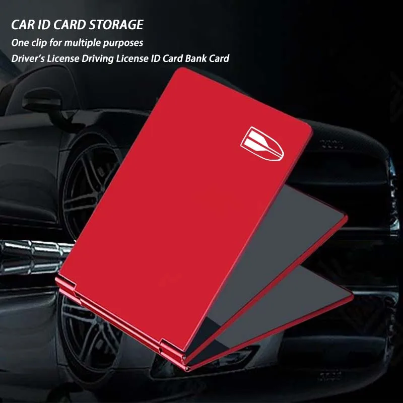 

Car Driver'S License Cover Metal Key Card ID Bag For HONGQI H3 H9 HS5 HS7 H7 HS9 H5 HS3 EHS9 2022 2023 2024 Accessories Logo