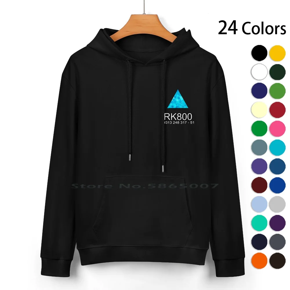 Connor Rk800 Cotton Hoodie Sweater 24 Colors Detroit Become Human Android Robot Connor Deviant Ps4 Ra9 Rk800 Markus Kara