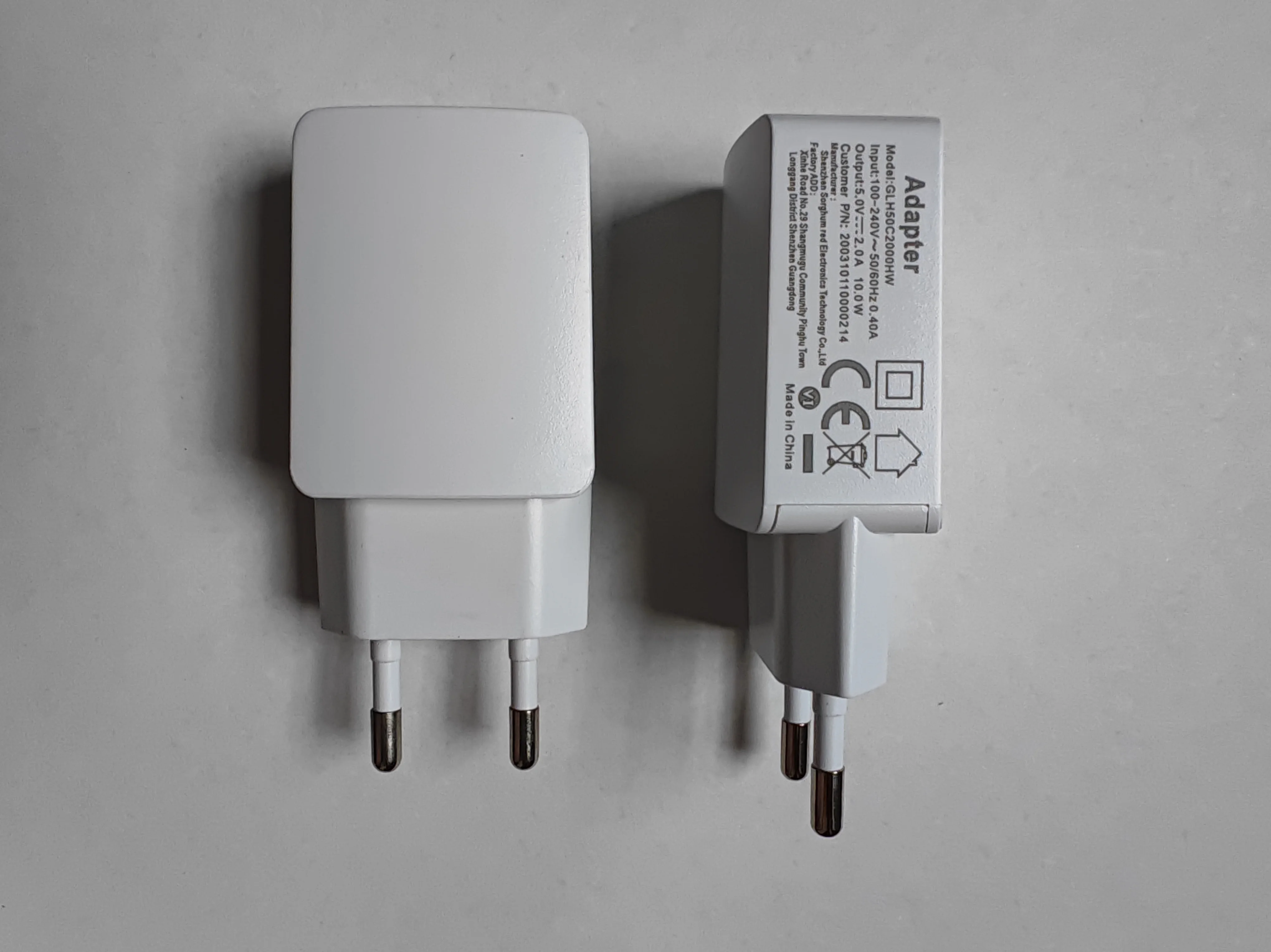 PAX A920 adaptor pengisi daya 5V2A 10W, adaptor asli tanpa kabel untuk kepala pengisi daya PAX A920 Pro A930 A910