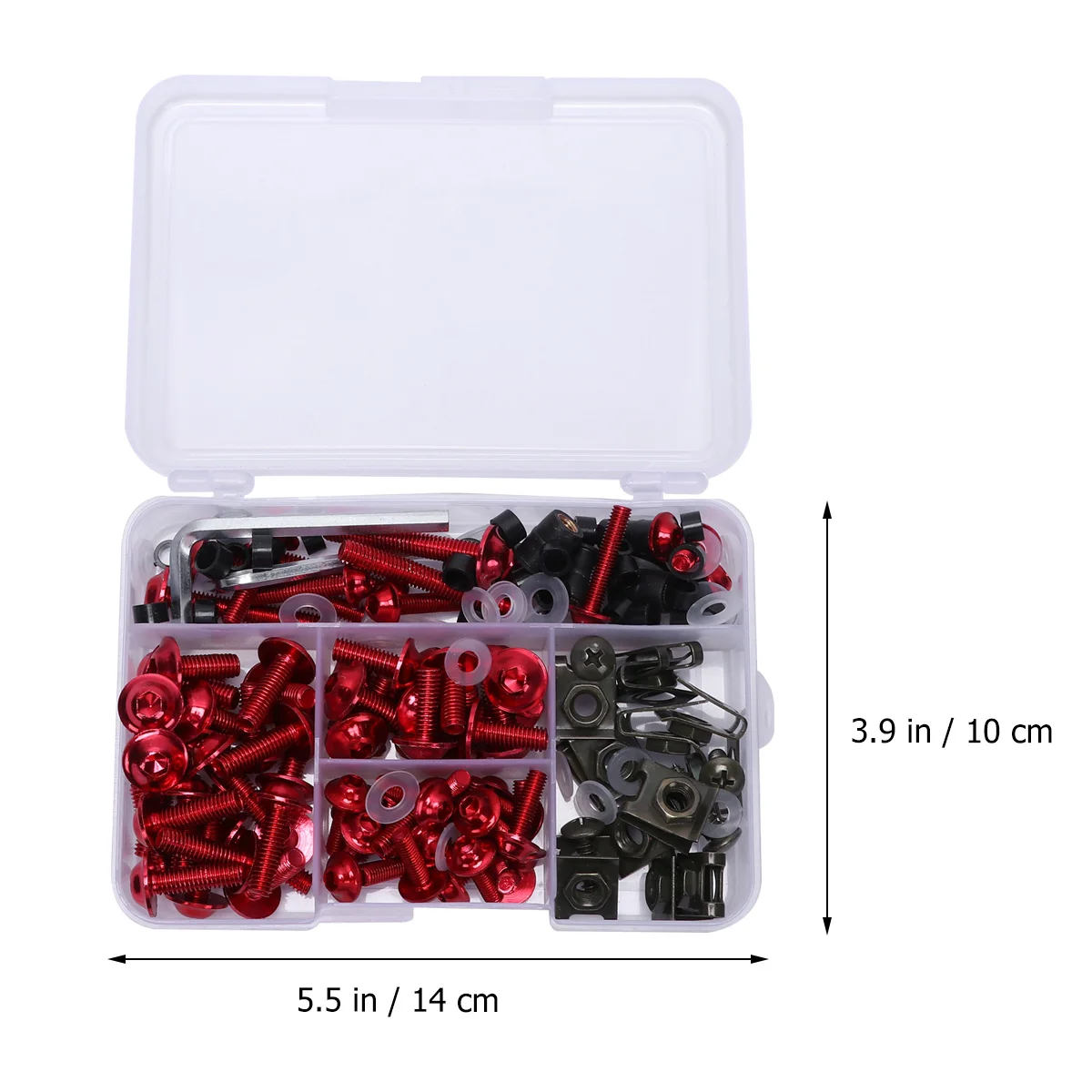 177 pezzi kit dado bullone vite carenatura moto durevole resistente alla corrosione protegge pannelli parabrezza moto sportivo