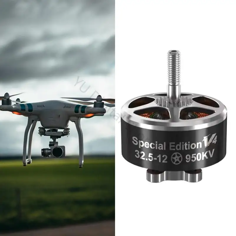 96BA Aluminiumlegierung 950KV Bürstenloser Drohnenmotor für FPV-Builds und Motor-Upgrades – Detail 2