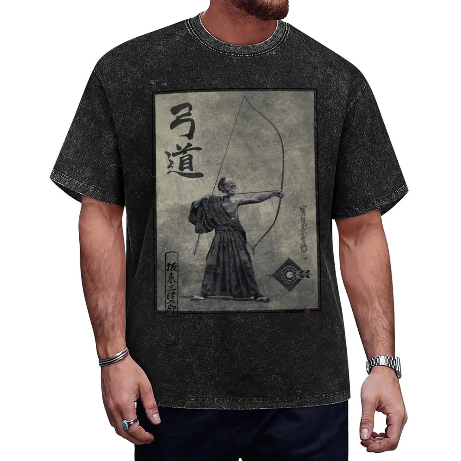 

Kyudo T-Shirt Funny t-shirts valentines clothes cotton man t-shirts blanks mens workout shirts