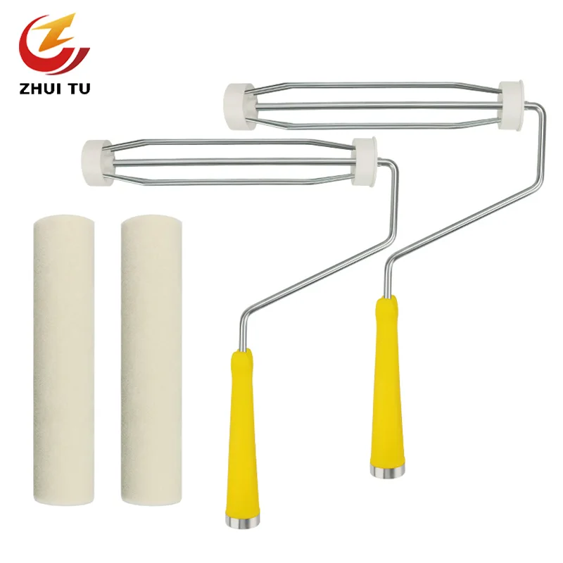 9 Inch 4 Wire Cage Paint Roller Frame Painting Roller For Wall Repair Painting Paint Trim Door Edging Plaster