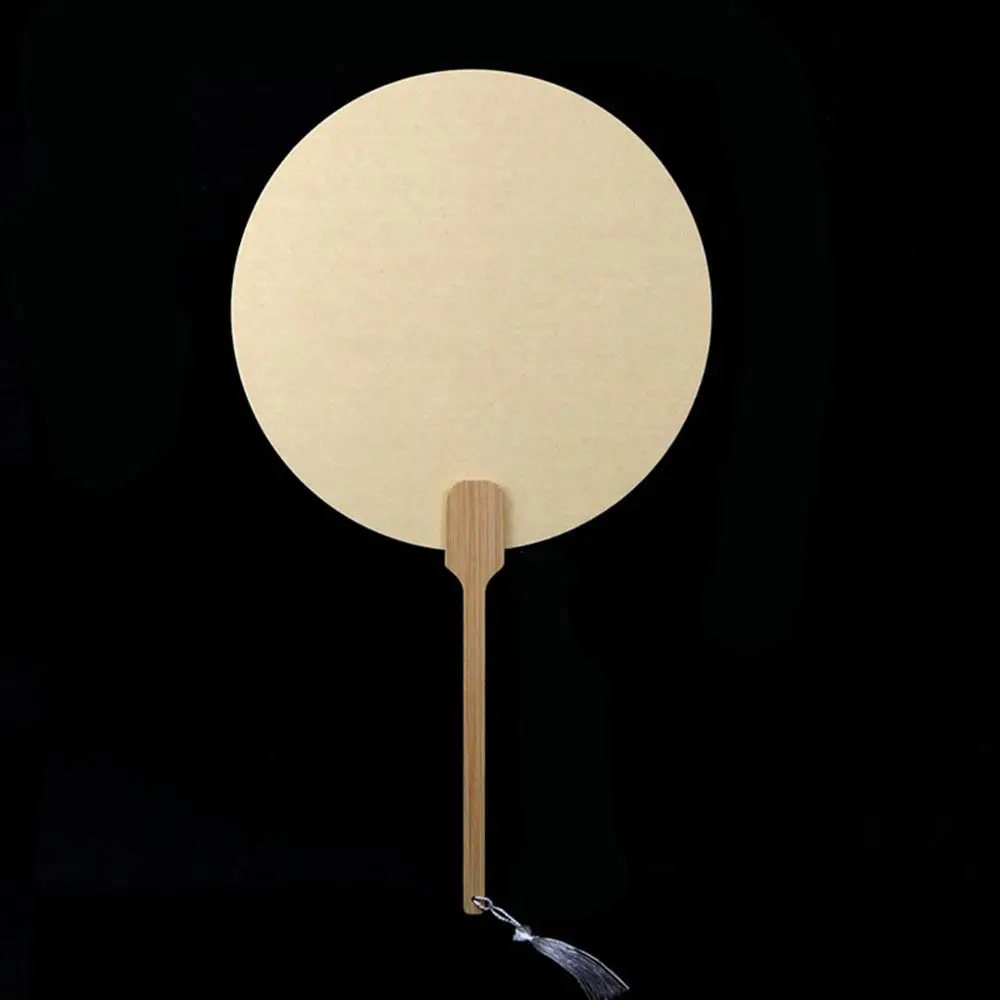 

Blank Pattern White Decorative Fans Summer Calligraphy DIY Art Group Fan Hand Fan Home Decoration Desk Ornaments