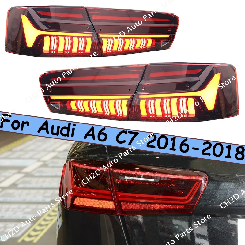 

Rear Fog Brake Turn Signal Turn Signal Brake Light Brake light Automotive Accessories Audi Auto Parts For Audi A6 C7 2016-2018