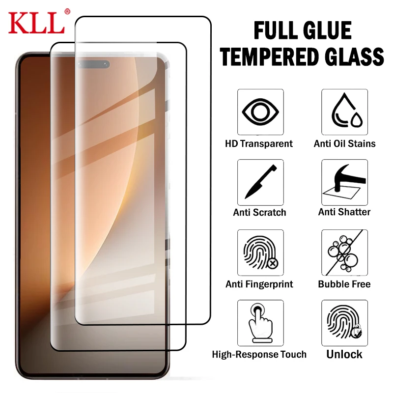 الراقية فتح الغراء الكامل الزجاج المقسى ل Honor Magic 8 Pro واقي للشاشة ل Honor Magic7 Pro 6 Lite 5 Ultimate Film #1