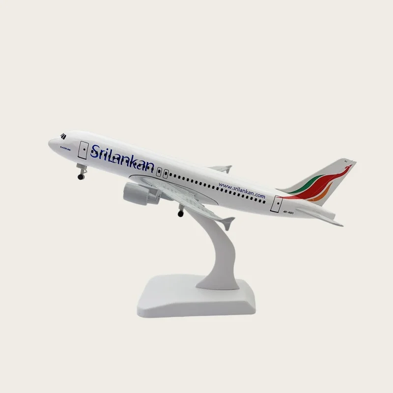 

20cm A320 Sri Lanka Airways Model 320 Airlines Metal Aircraft Replica Alloy Material 1:400 Aviation Mold Gift Series