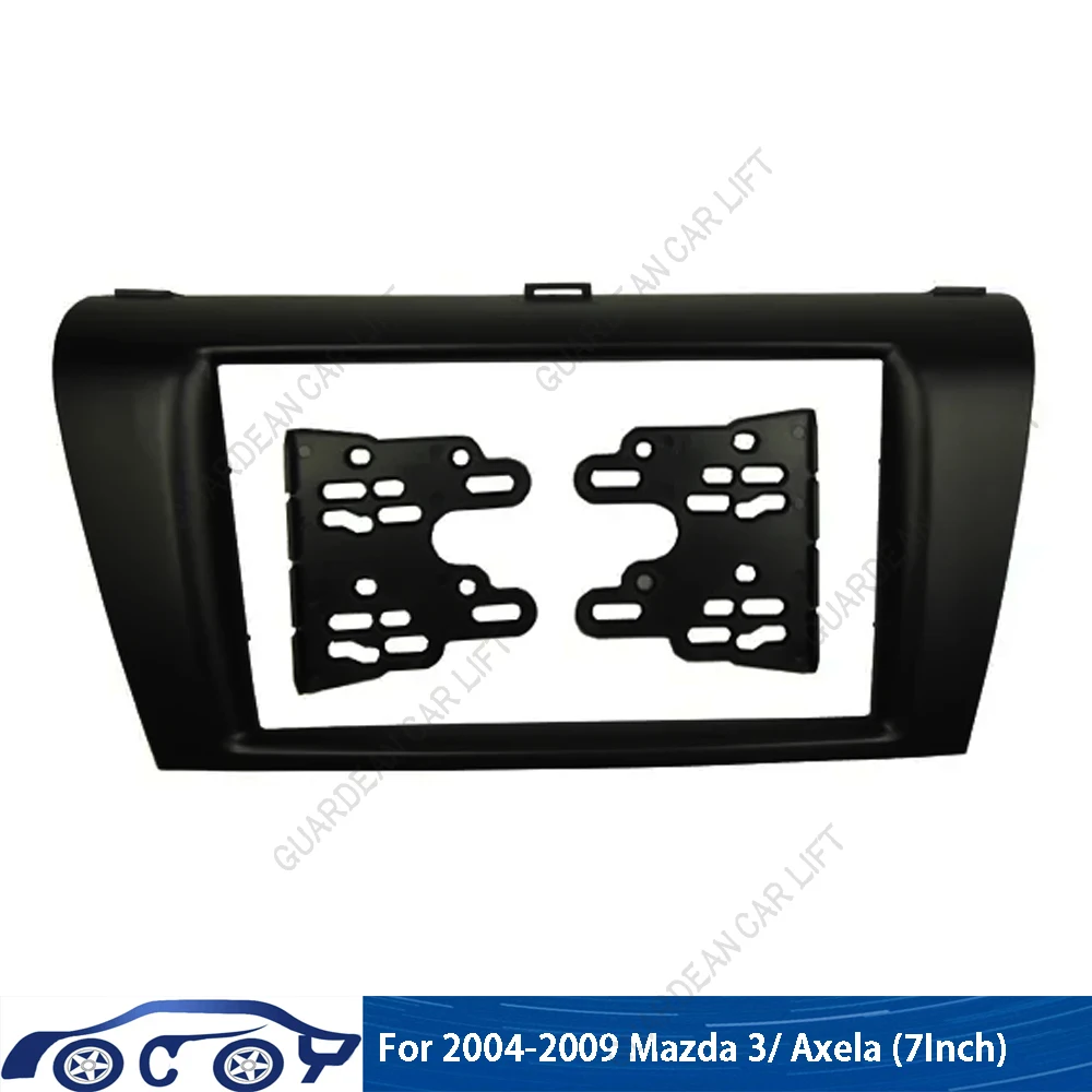 For 2004-2009 Mazda 3/ Axela (7Inch) Car Radio Fascias GPS MP5 Android Stereo Player 2 Din Head Unit Panel Dash Frame Installati