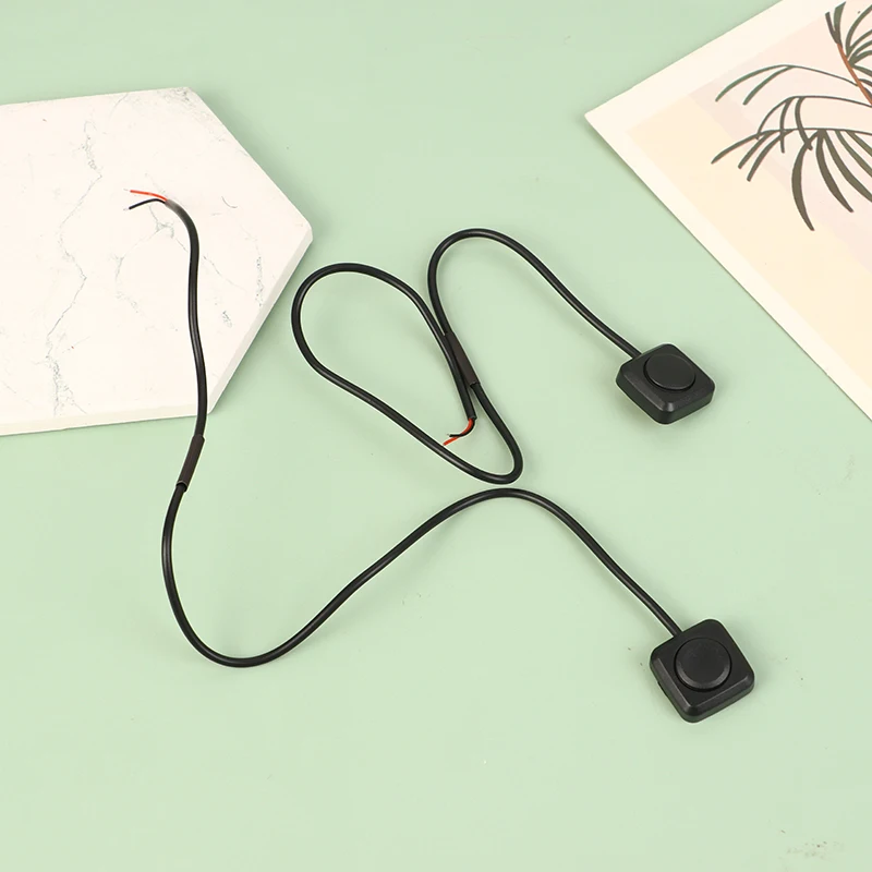 1Pc Pulsante Momentaneo On Off Interruttore di Plastica Nera 12V 24V Pulsante di Allarme Auto Torcia Elettrica FAI DA TE Montaggio Superficiale Mini Interruttore di Pulsante